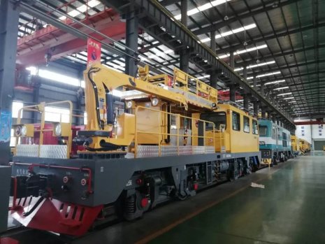 <b>JW-4接觸網作業車順利出廠</b>